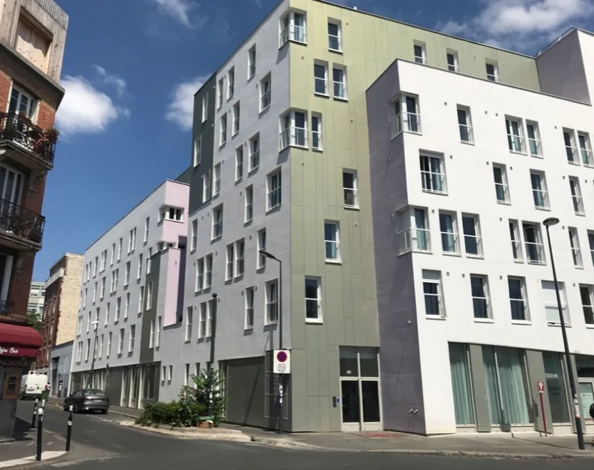 Résidence services seniors OBEO de Montreuil, vue extérieure