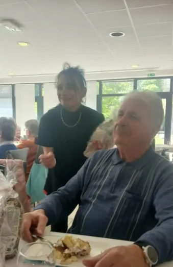 Moment de convivialité à la résidence OBEO Nevers
