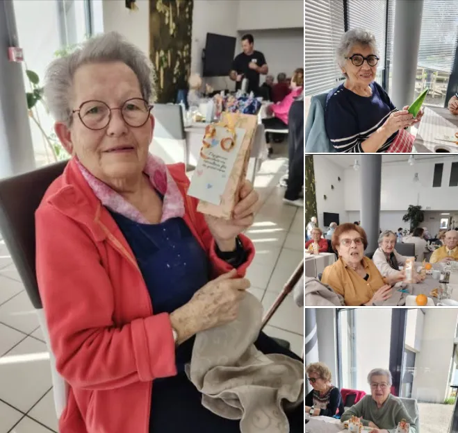 Fête des grands-mères à la résidence OBEO de Nevers
