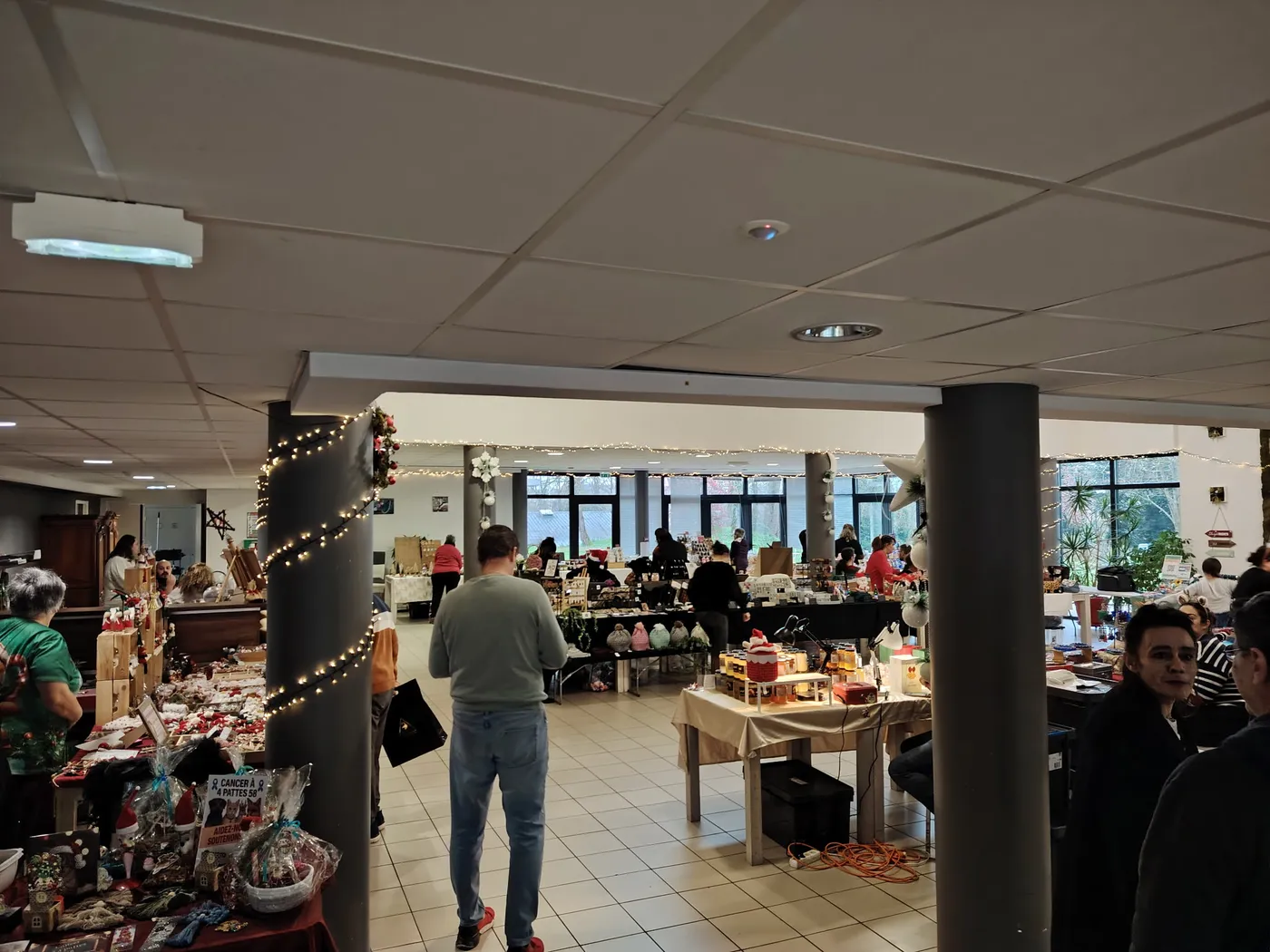 Marché de Noël organisé à la résidence seniors OBEO de Nevers