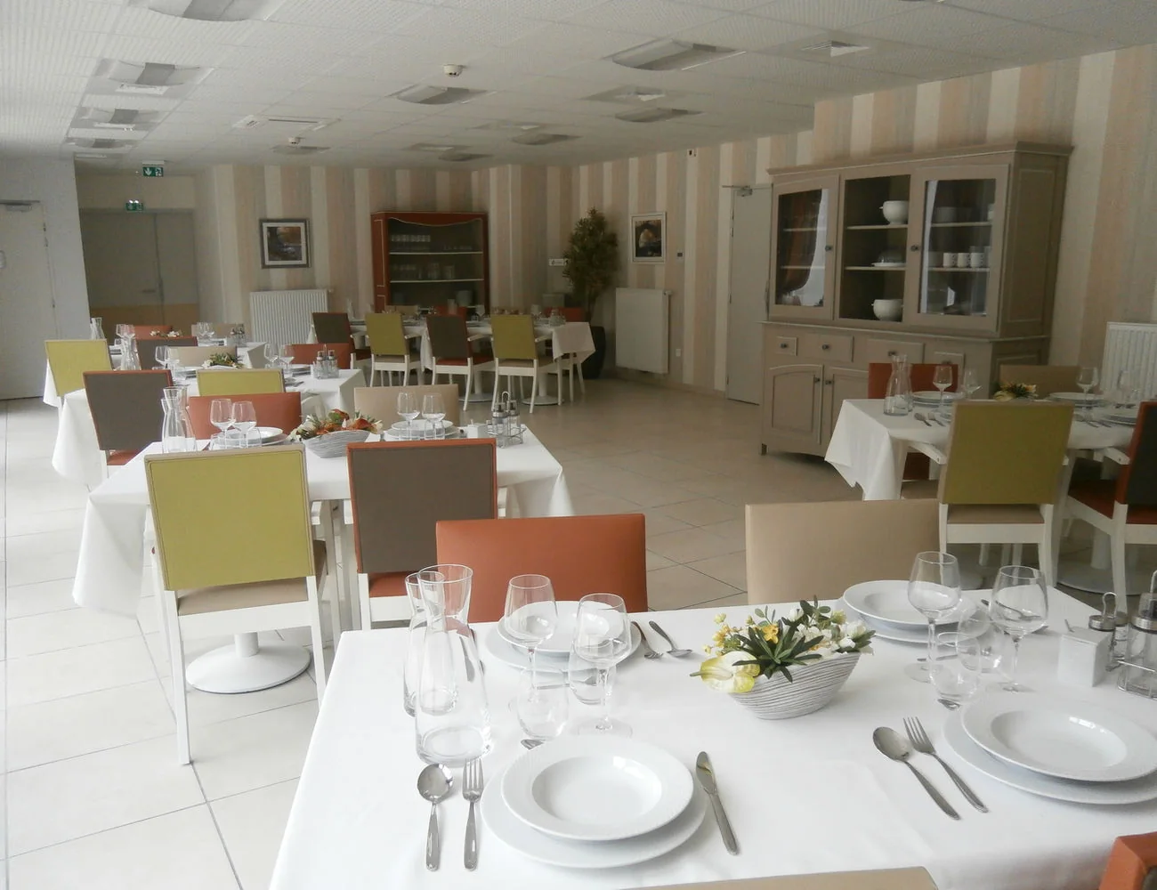 Repas en salle